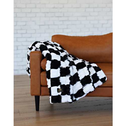 Hugs Churro Black Licorice Plush Blanket