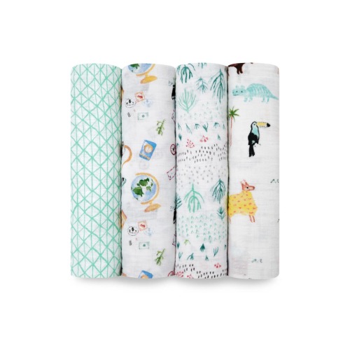 4-Pack Classic Swaddling Cloths