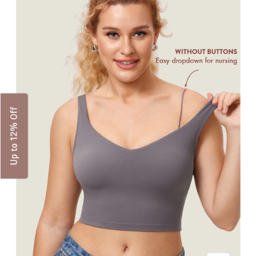 Natrelax® Nursing Crop Tank Top