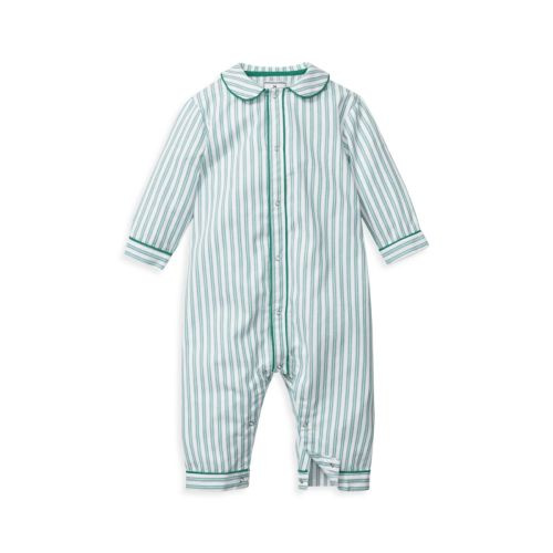 Petite Plume Baby's Ticking Cambridge Coveralls