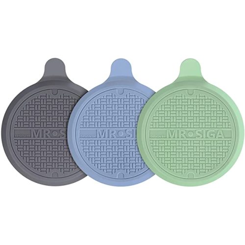 MR.SIGA Silicone Bathtub Stopper, Drain Stopper for Shower, Sink, 5.1" Diameter, 3 Pack