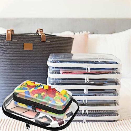 Storage Box Set, 1 Set Large Capacity Zipper Organizer Storage - TikTok Shop
