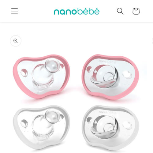 The Flexy Silicone Pacifier | Nanobébé