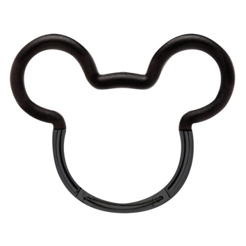 Mickey Mouse Icon Stroller Hook by Petunia Pickle Bottom – Black | Disney Store