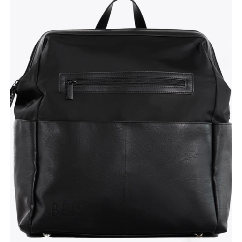 BÉIS 'The Diaper Backpack' in Black - Black Diaper Bag & Diaper Backpack
