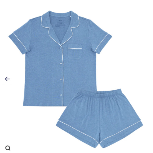 Heather Blue Women's Pajama Set - Little Sleepies
