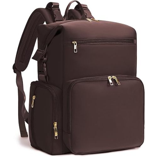 CEI-CEI Neoprene Diaper Bag Backpack with Insulated Pockets, Large Newborn Baby Maternity Bags Travel Tote with Changing Pad