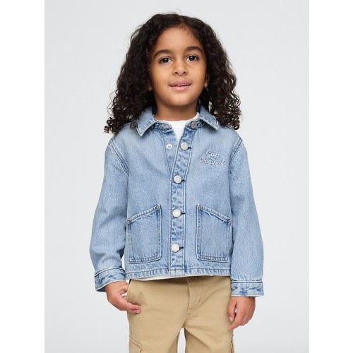 Baby & Toddler UltraSoft Logo Chore Jacket | Gap