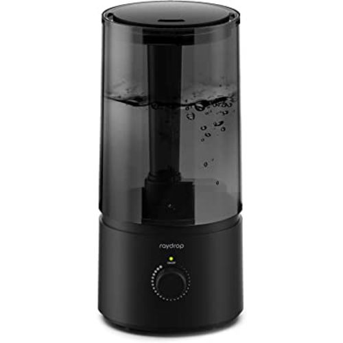 raydrop Humidifiers for Bedroom, Cool Mist Humidifiers for Babies, 1.70L Quiet Ultrasonic Humidifier, Space-Saving, Filterless, Auto Shut Off - (0.45 Gallon, US 110V)