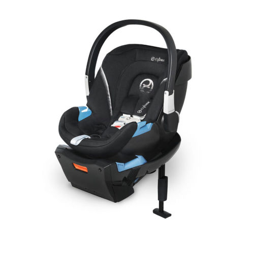 Siège auto pour bébé Cybex Aton 2 avec SensorSafe - Noir volcanique