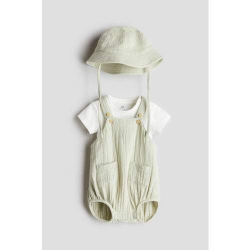 3-Piece Cotton Muslin Set