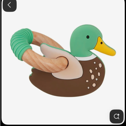 Mallard Ring Silicone Teether