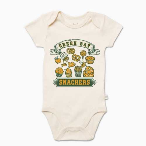 GREEN BAY SNACKERS Baby Bodysuit