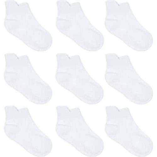 Zaples Baby Non Slip Grip Ankle Socks with Non Skid Soles | 6-12 months