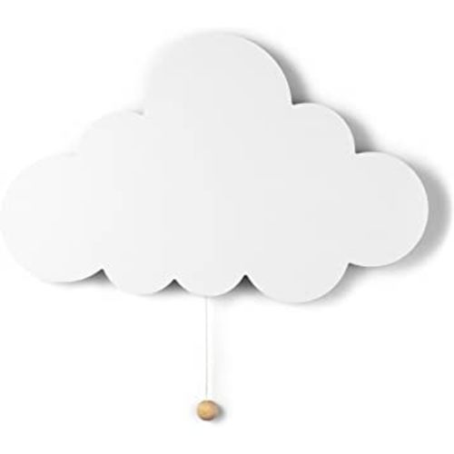Lumipets Cloud Nursery Decor, Cloud Night Light, Kids Wall Light, Battery Operated Cloud LED Lights for Bedroom, Lightweight Nursery Lighting, Light for Babies, Toddlers, Kids - 17.7 x 11.2 x 1.5-in