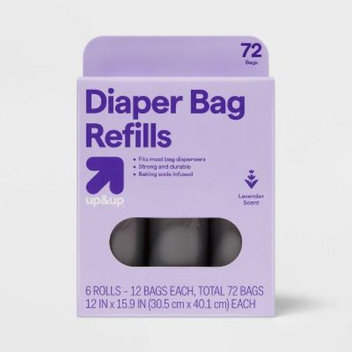 Disposable Diaper Bag Roll 72ct - Up&up™