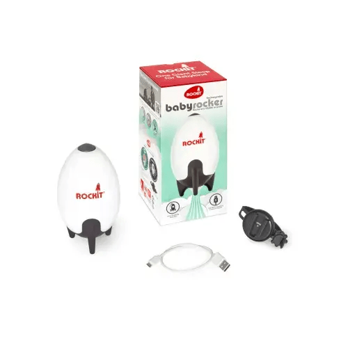 Rockit Rocker- Rechargeable Portable Stroller Baby Rocker - (2 Brackets)