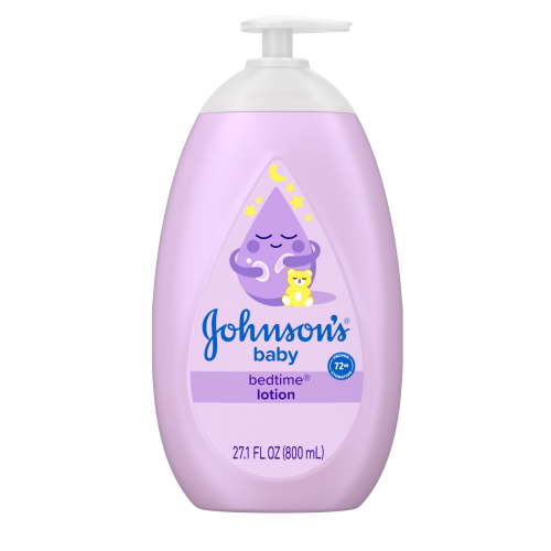 Johnson's Moisturizing Bedtime Baby Body Lotion for Baby and Toddler 27.1 fl oz NaturalCalm Aromas
