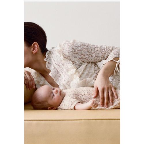 KNIT SHORT JUMPSUIT - Light beige | ZARA United States