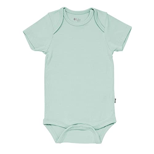 KYTE BABY Short Sleeve Unisex Baby Bodysuits, Rayon Made From Bamboo Material