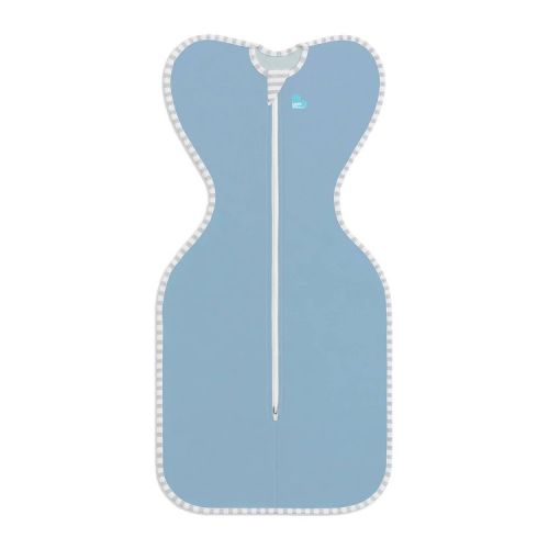 Love to Dream Swaddle Up Sleep Sack- Cotton 1.0 TOG - Dusty Blue - S