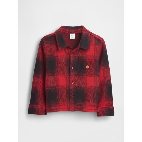 Baby & Toddler Plaid Button-Front Shirt