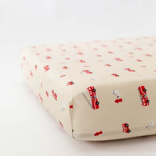 Firetrucks Crib Sheet – Brave Little Ones