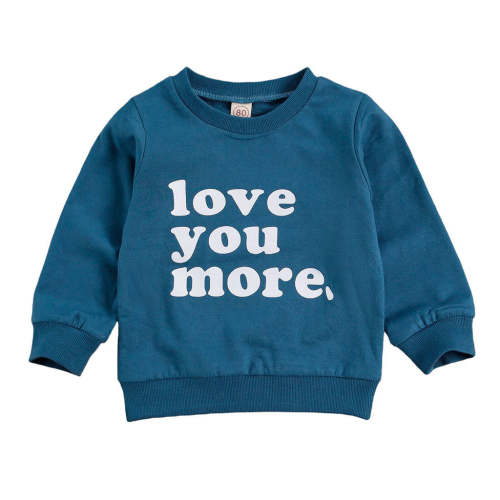 Unisex Toddler Solid Love You More Sweatshirt
– The Trendy Toddlers
