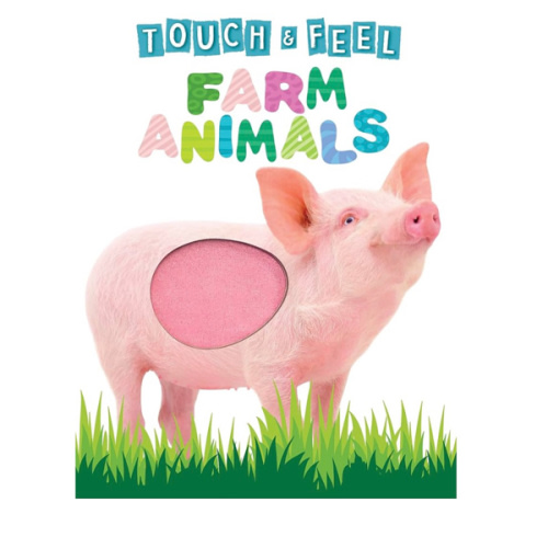 Touch and Feel Farm Animals - Novelty Book - Children's Board Book - Interactive Fun Child's Book