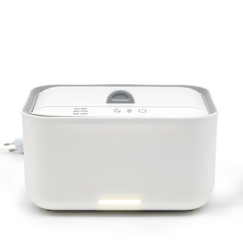 Baby Wipe Warmer Dispenser Holder with 3 Level Surround Temperature Control,Diaper Water Wipe Holder Container with Light for Wipe, Towel, Wet Tissue (Off-White)
