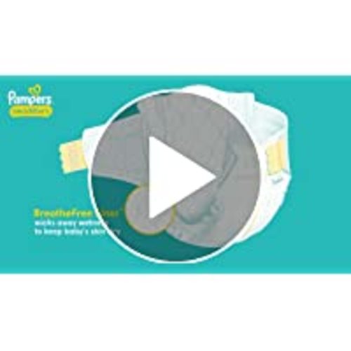 Pampers Swaddlers Newborn Diapers - Size 0, 140 Count, Ultra Soft  Disposable Baby Diapers