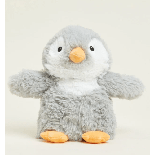 Microwavable Gray Penguin Warmies | Warmies USA