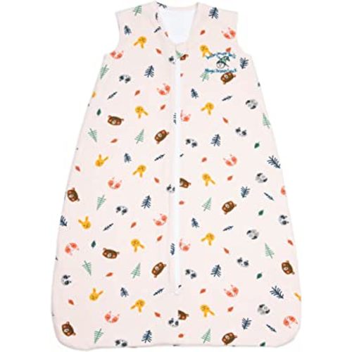 Baby Merlin's Magic Dream Sleep Sack - 100% Cotton Baby Wearable Blanket - Baby Sleep Sack 6-12 Months - Forest Friends