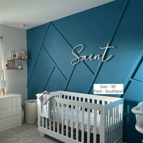 Large Baby Name Cutout - Personalized Name Cutout - Nursery Decor - Large Custom Name Cutout - Baby Name Cutout - Christmas Gift for Kids