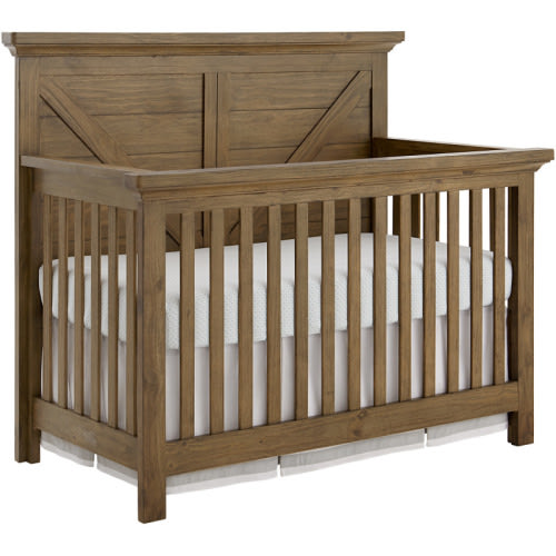 Westfield 4-in-1 Convertible Crib - Harvest Brown | Westwood Baby | Crib | PWFCRHBR4WAY | Old Brick Furniture