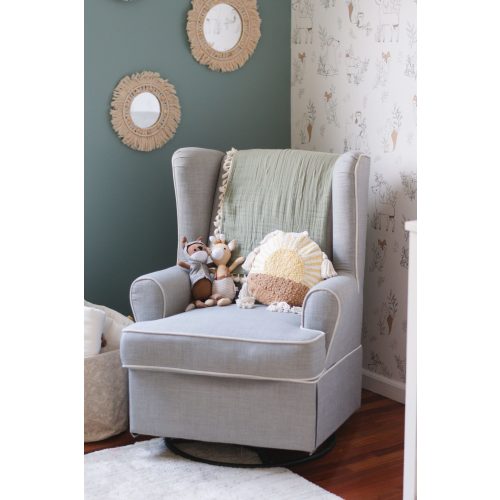 Sunshine Decorative Pillow | Nursery Decor - Crane Baby