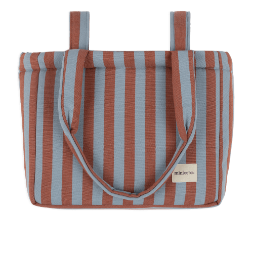 Handle Bag Red + Blue