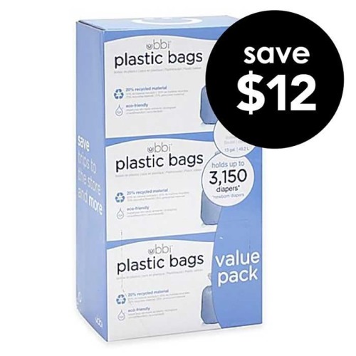 Plastic Bags (3 Pack)