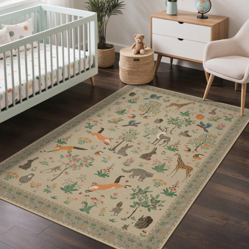 Animal & Floral Rug