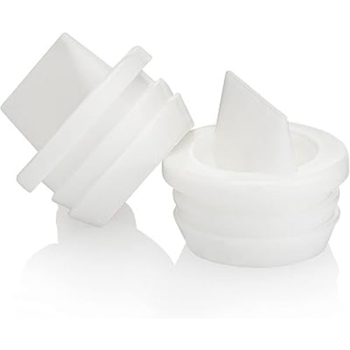 Motif Medical Replacement Breast Pump Valve for Motif Luna Breast Pump - Easy-to-Attach Breast Pump Duckbill Valves - Portable Motif Luna Pump Parts (2 Valves Included)