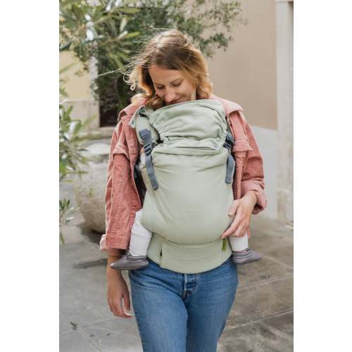Boba X Baby Carrier Linen Green Willow