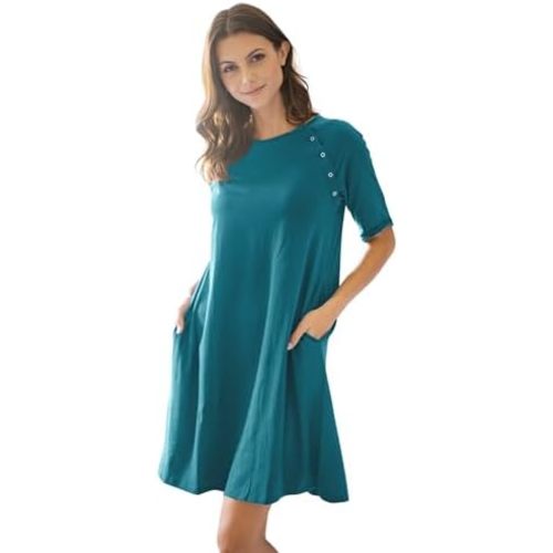 Baby Be Mine Delivery/Labor/Nursing Nightgown Women's Maternity Hospital Gown/Sleepwear for Breastfeeding