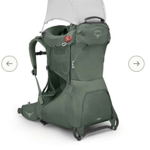 Osprey Poco Child Hiking Carrier, Koseret Green| REI Co-op