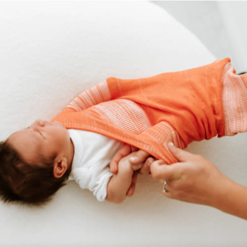 Orange Swaddle Sleep Sack – Swaddelini