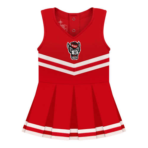NC State Wolfpack Cheerleader Bodysuit Dress | College Baby