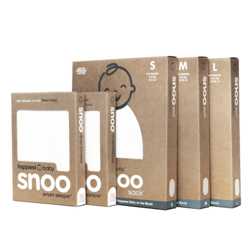 SNOO Sleep Sack Bundle in Small, Medium, Large Sizes and Sheets – Happiest Baby