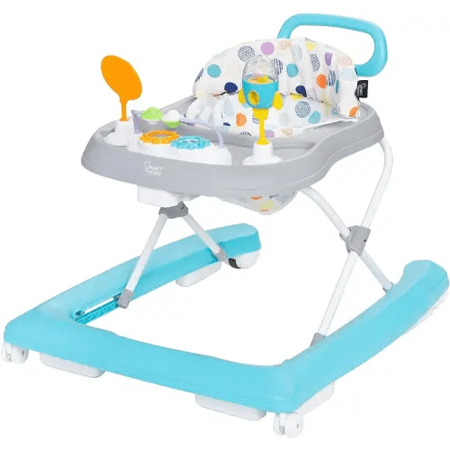 Smart Steps Plus 2-in-1 Walker with Deluxe Toys, Orbits White
