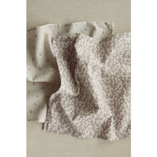 2-PACK SMALL MUSLIN CLOTHS
