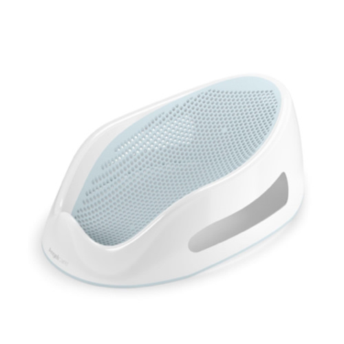 Angelcare Baby Bath Support, Aqua, for babies less than 6 months of age, Made in Canada
