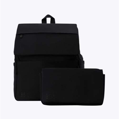 BÉIS 'The Ultimate Diaper Backpack' in Black - Best Backpack Diaper Bag in Black